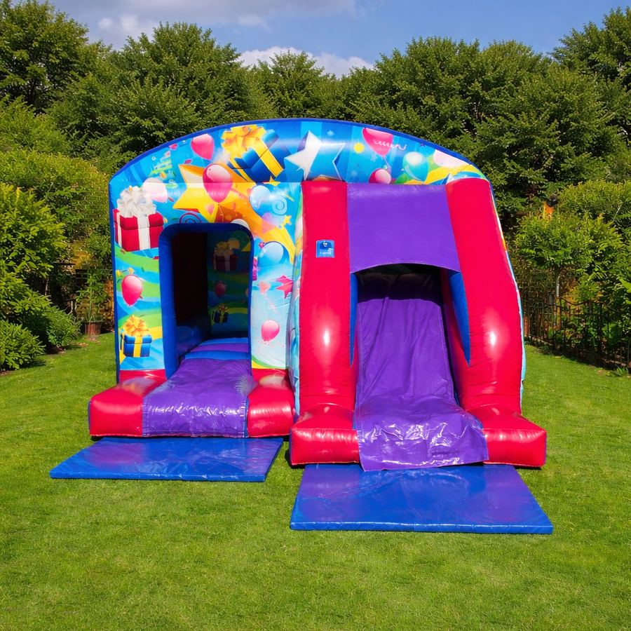 Party Balloon Castle with Slide